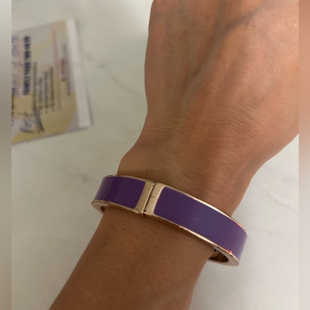 Elegant Purple Bracelet